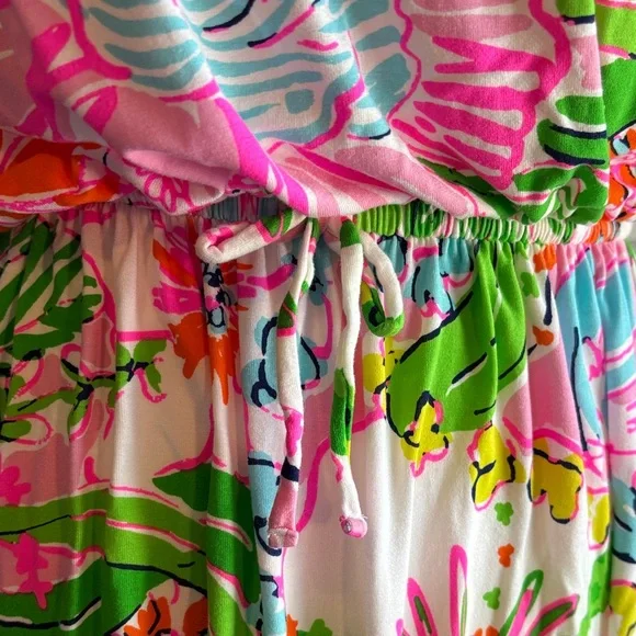 Lilly Pulitzer for Target Floral Maxi Dress - Pink, Green, Blue - Picture 3 of 9